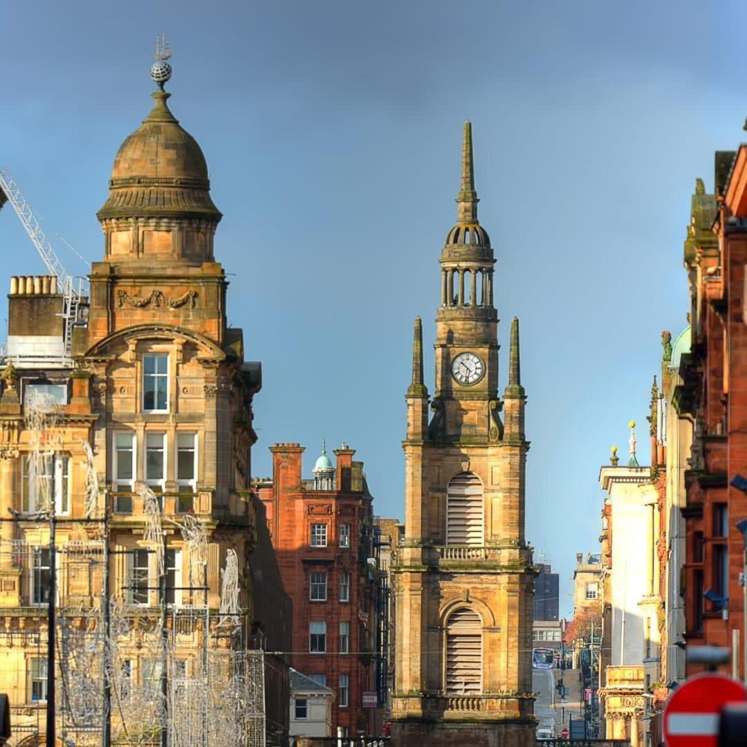 Cosy 1 Bed With Parking In City Centre Appartement Glasgow Buitenkant foto
